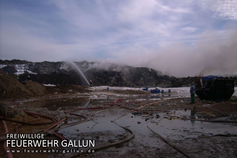 2005 - Deponiebrand in Bernau